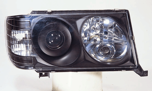 Head Lamp Projector For W124 E E Black Color By SONAR