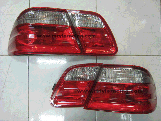 Taillamp W210 KS WhiteRed Color