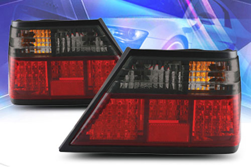 Back Lamp LED For W124 Black Red Color By KS