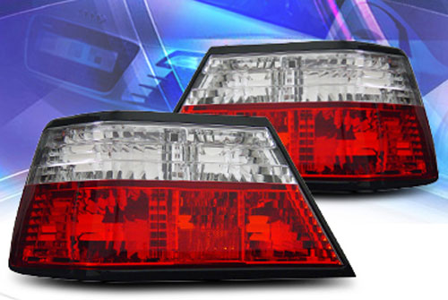 Back Lamp Crytral Type For W124 White Red Color By KS
