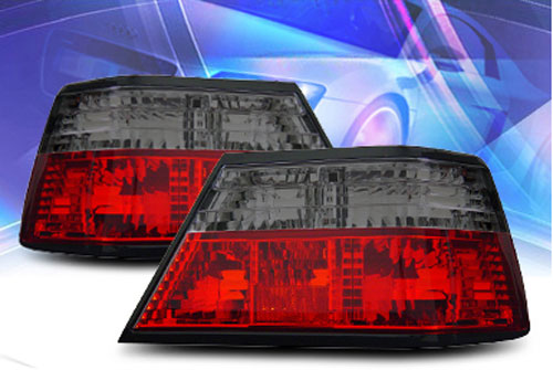 Back Lamp Crytral Type For W124 Black Red Color By KS
