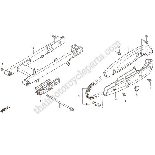 Honda wave drive chain #4