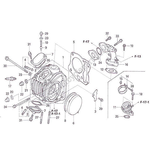 Parts for honda innova 125i #6