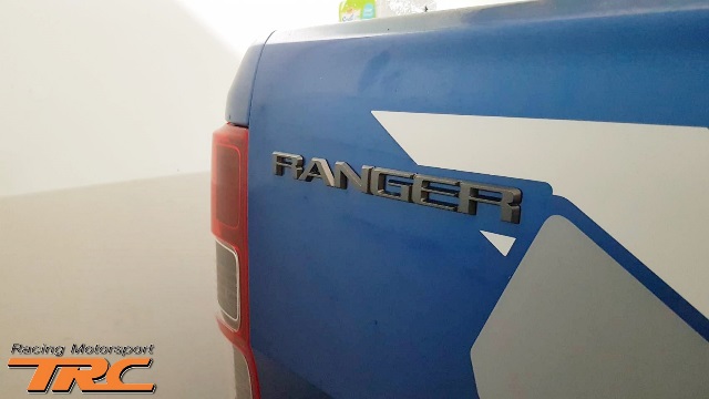 RANGER 2012-2020 โลโก้สำหรับติดฝาท้ายกระบะ โลโก้ RANGER สีดำ