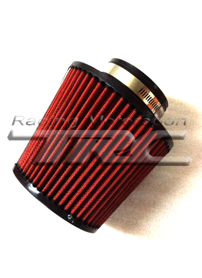 U กรองเปลือย ยี่ห้อ K&N ผ้า ปาก 3 นิ้ว รุ่นเตี้ย (S) High-flow Air Filter (14084-2)