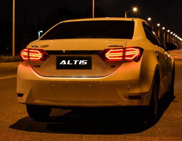 ไฟท้าย ALTIS 2014-2016 M- Class Style V2.0 Smoke LED Lightbar VLAND