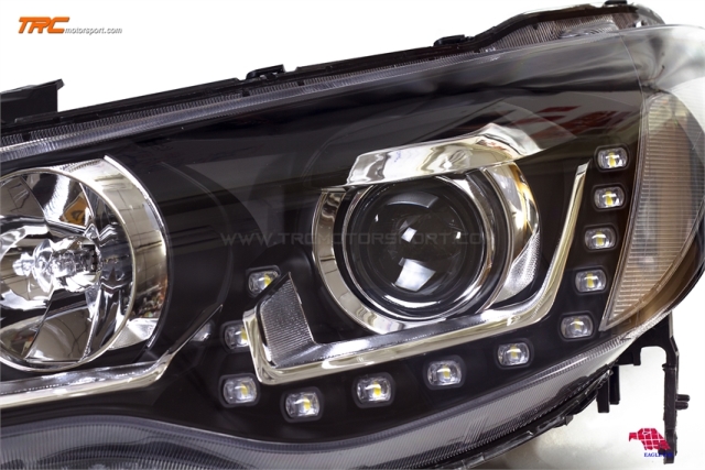 ไฟหน้า CIVIC 2006-2011 Projector V3.0  โคมดำ DESING 2019 BY Eagle eye