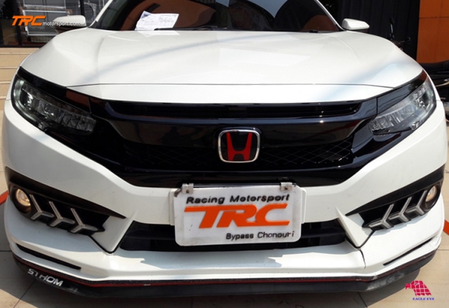 ไฟหน้า CIVIC 2016-2020 RS #02 STYLE FULL LED Daytime สัญญาณไฟเลี้ยววิ่ง ปรับมอเตอร์ไฟฟ้า ไม่ต้องแปลงปลั๊ก สำหรับอัพเกรดรุ่น 1.8E/EL BY EAGLE EYE