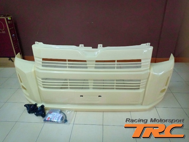 FORNT BUMPER HIACE 2014 ชุดแปลงกันชนหน้า Upgrade to 2019