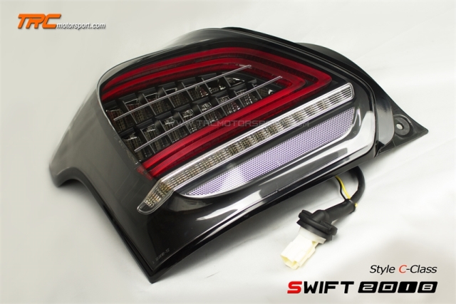 ไฟท้าย SWIFT 2018 C-Class Style V1.0 Black LED Lightbar สัญญานไฟเลี้ยววิ่ง (สีดำ) VLAND