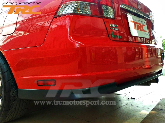 ไฟทับทิมท้าย CIVIC 2001 (ในกันชนข้าง) USA สีแดง พร้อมขอบพลาสติก