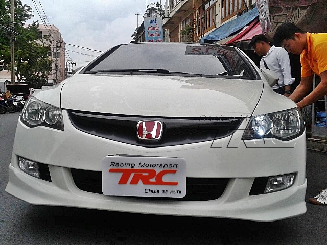 หน้ากระจัง CIVIC 2006 ทรง MUGEN TYPE-R คาร์บอน (สำหรับกันชนเดิมคิ้วยาว)