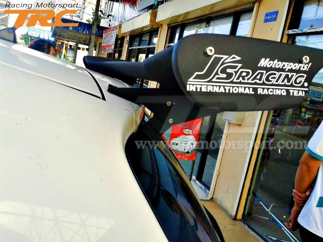 สปอยเลอร์ YARIS 2009 JS RACING BLACK ธรรมดา